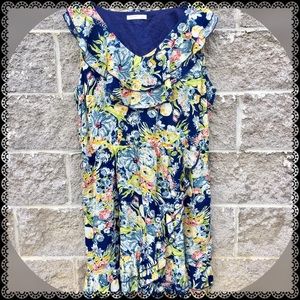 Women's Old Navy Floral Print Dress Size XL